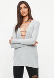 Drapey Open Cardigan
